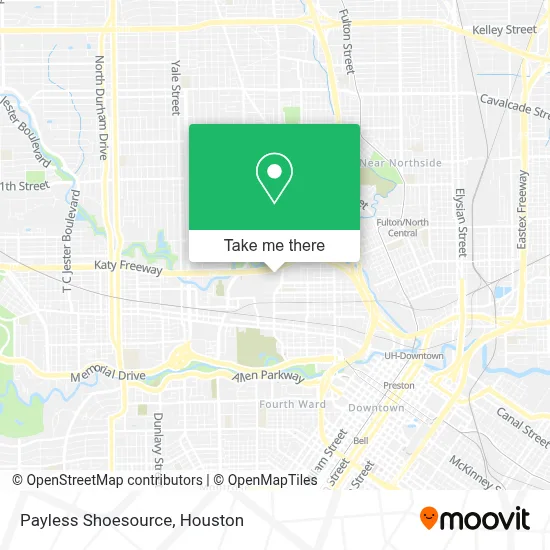 Payless Shoesource map