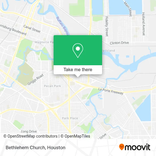 Bethlehem Church map