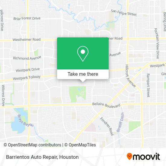 Barrientos Auto Repair map
