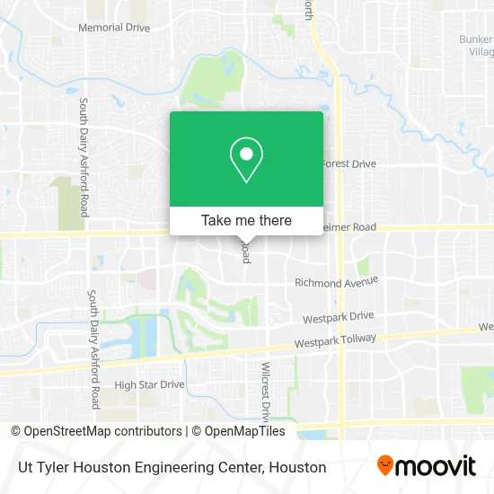 Ut Tyler Houston Engineering Center map