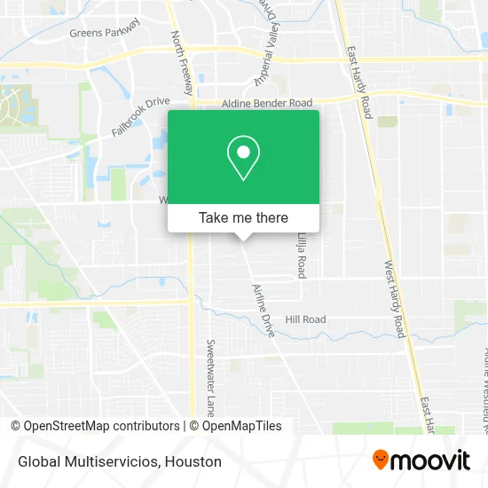 Global Multiservicios map