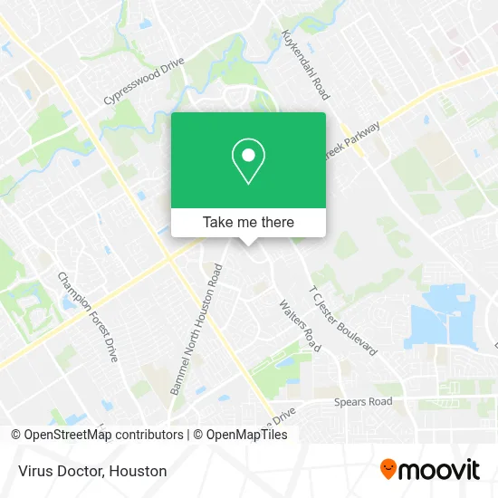 Virus Doctor map