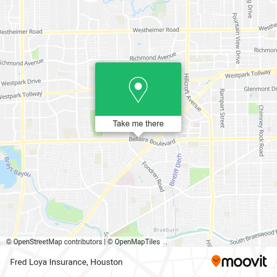 Fred Loya Insurance map