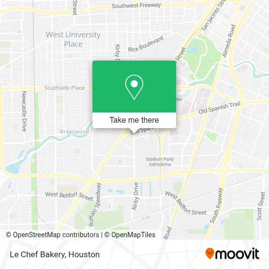 Le Chef Bakery map