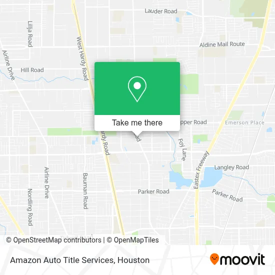 Amazon Auto Title Services map