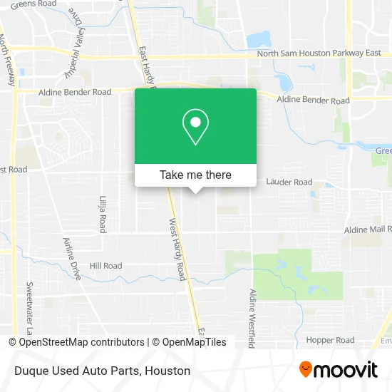 Duque Used Auto Parts map