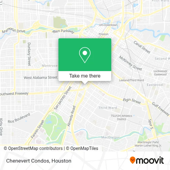 Chenevert Condos map
