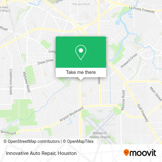 Innovative Auto Repair map