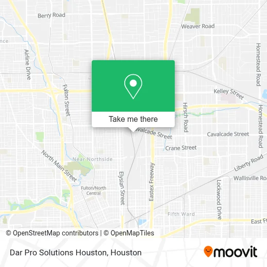 Dar Pro Solutions Houston map