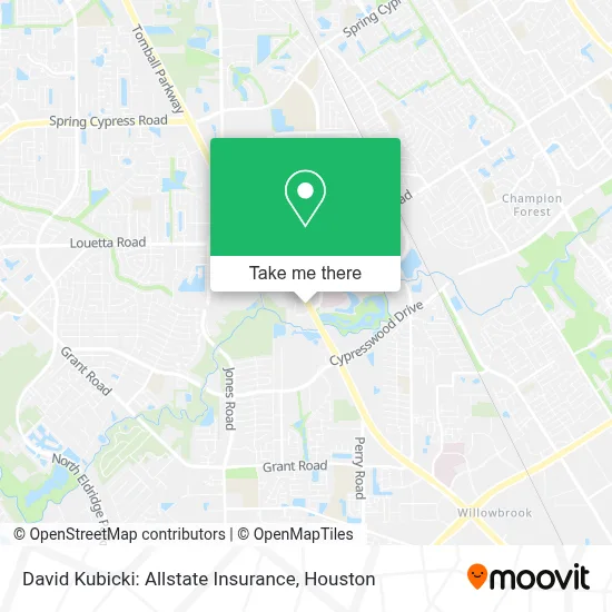 David Kubicki: Allstate Insurance map