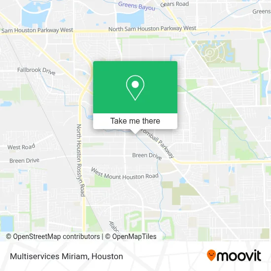 Multiservices Miriam map