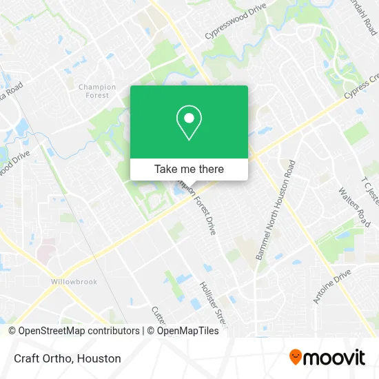 Craft Ortho map
