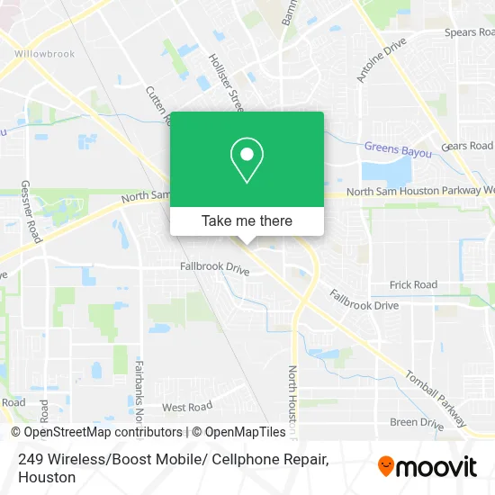 249 Wireless / Boost Mobile/ Cellphone Repair map