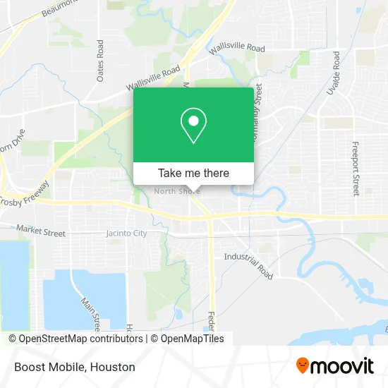 Boost Mobile map