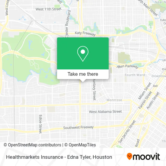 Healthmarkets Insurance - Edna Tyler map