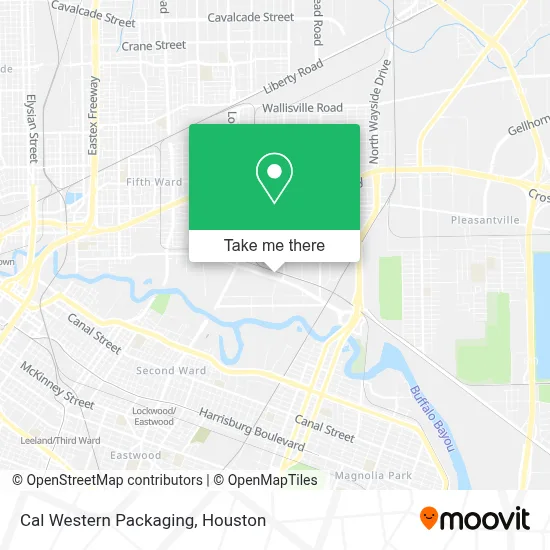 Cal Western Packaging map