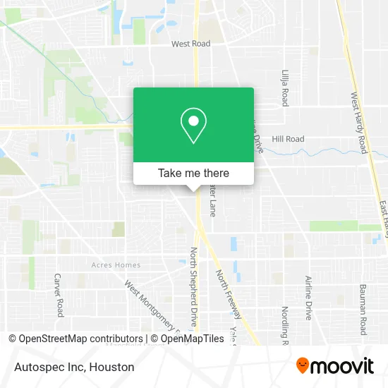 Autospec Inc map