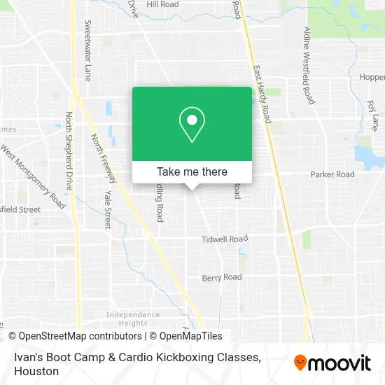 Ivan's Boot Camp & Cardio Kickboxing Classes map
