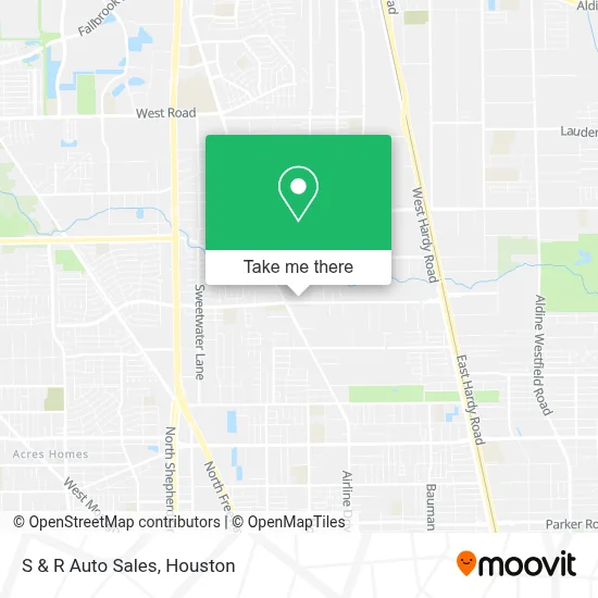 S & R Auto Sales map