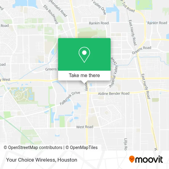 Your Choice Wireless map