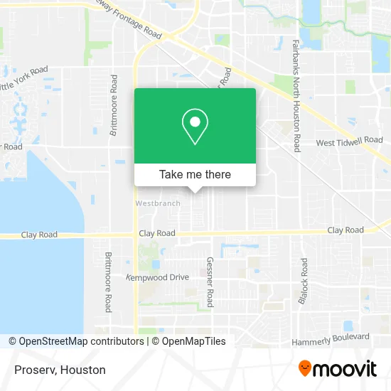 Proserv map