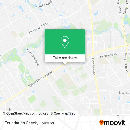 Foundation Check map