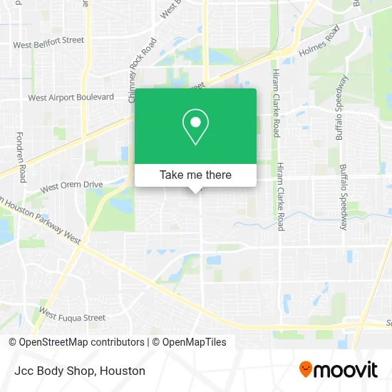 Jcc Body Shop map