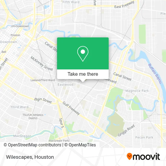 Wilescapes map
