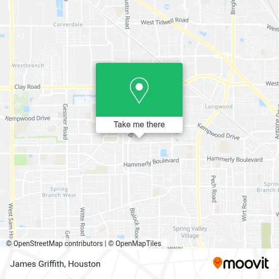 James Griffith map