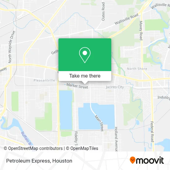 Petroleum Express map