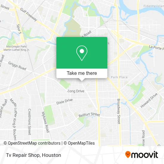 Tv Repair Shop map
