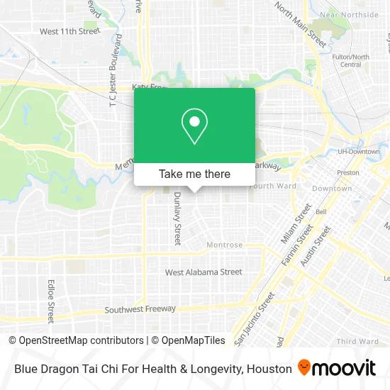 Blue Dragon Tai Chi For Health & Longevity map