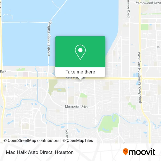 Mac Haik Auto Direct map