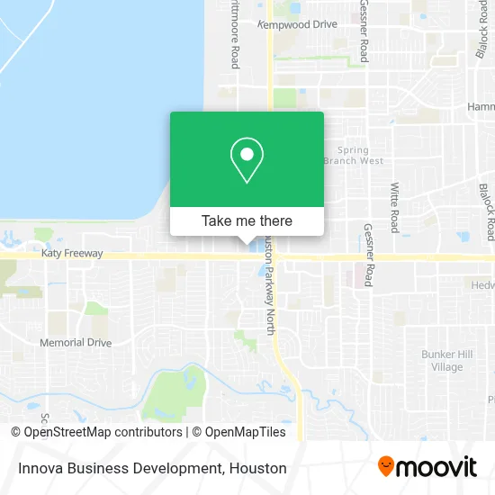Innova Business Development map