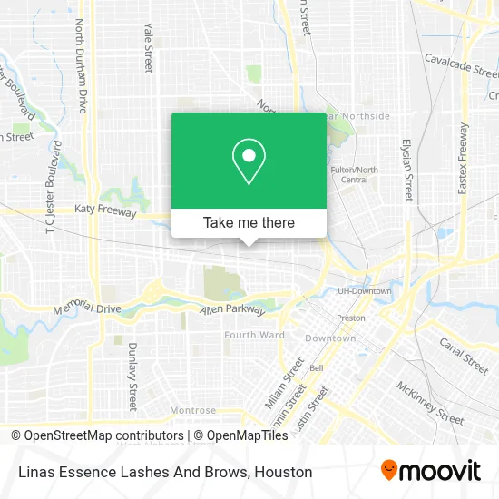 Linas Essence Lashes And Brows map