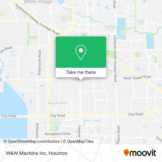W&W Machine Inc map