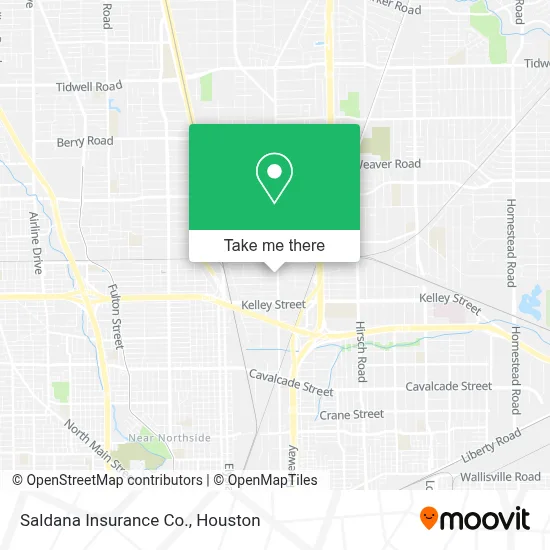 Saldana Insurance Co. map
