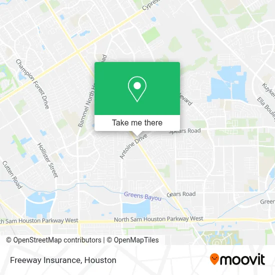 Freeway Insurance map