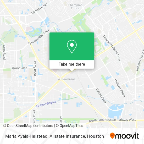 Maria Ayala-Halstead: Allstate Insurance map
