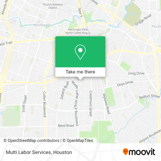 Multi Labor Services map