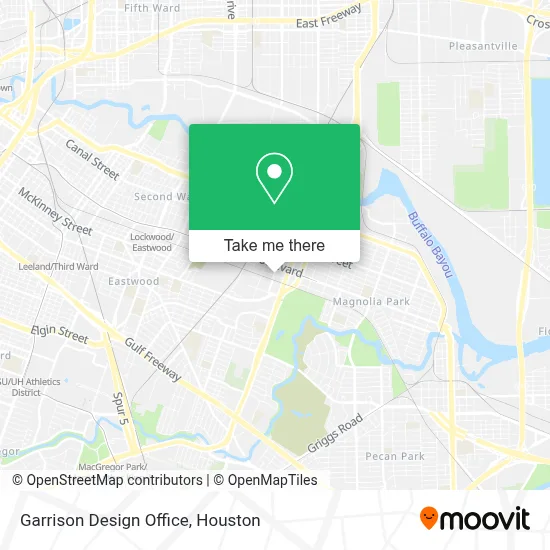 Garrison Design Office map