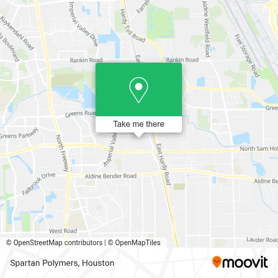 Spartan Polymers map