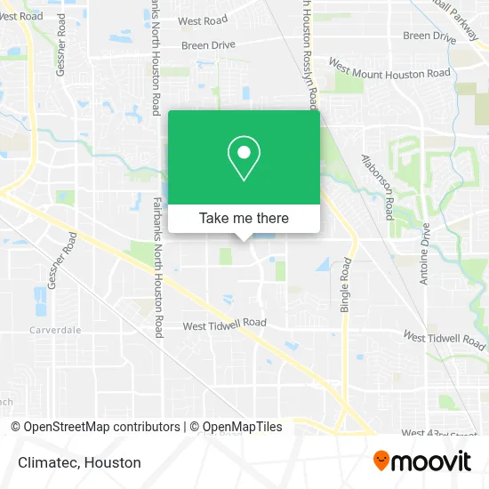 Climatec map
