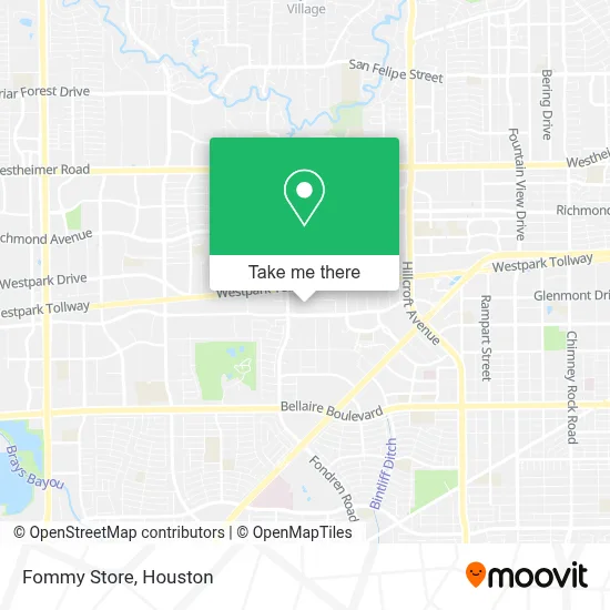 Fommy Store map