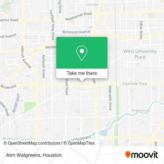 Atm Walgreens map