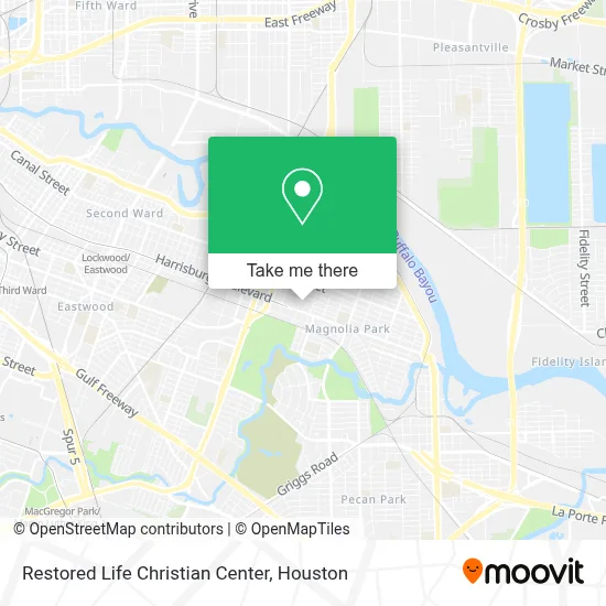 Restored Life Christian Center map