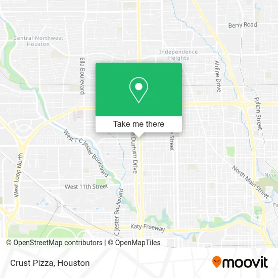 Crust Pizza map
