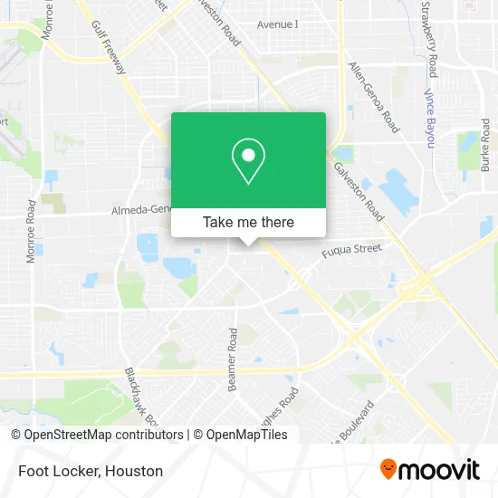 Foot Locker map