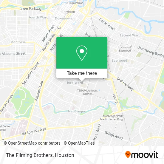 The Filming Brothers map