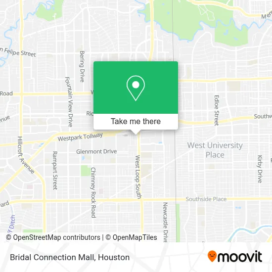 Bridal Connection Mall map